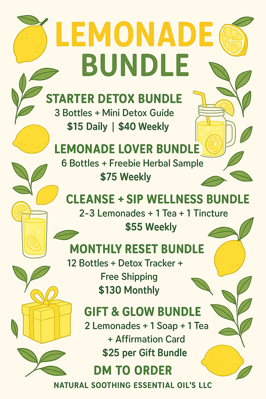 Worm killa Lemonade BUNDLES