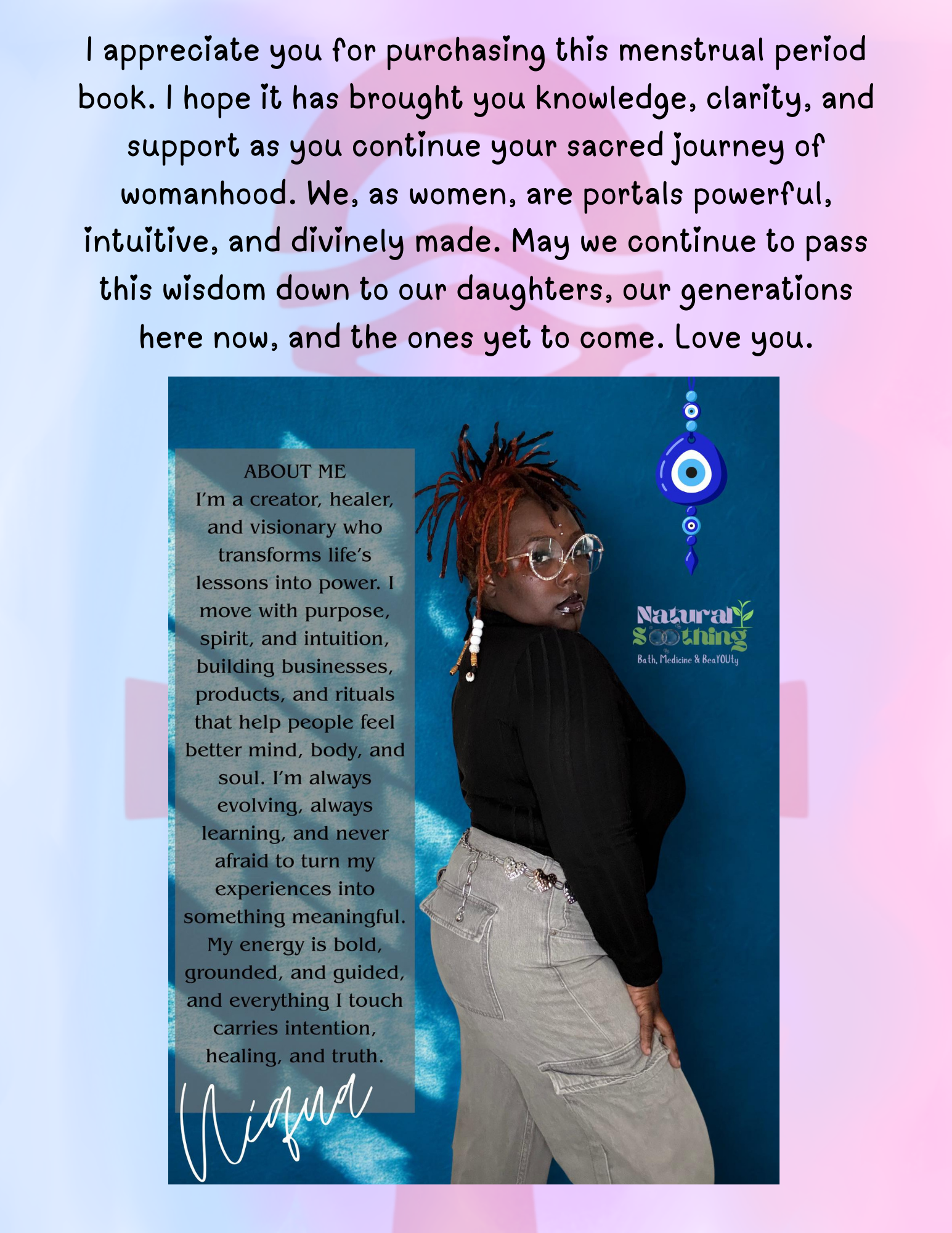 My Menstrual Blueprint E-Book