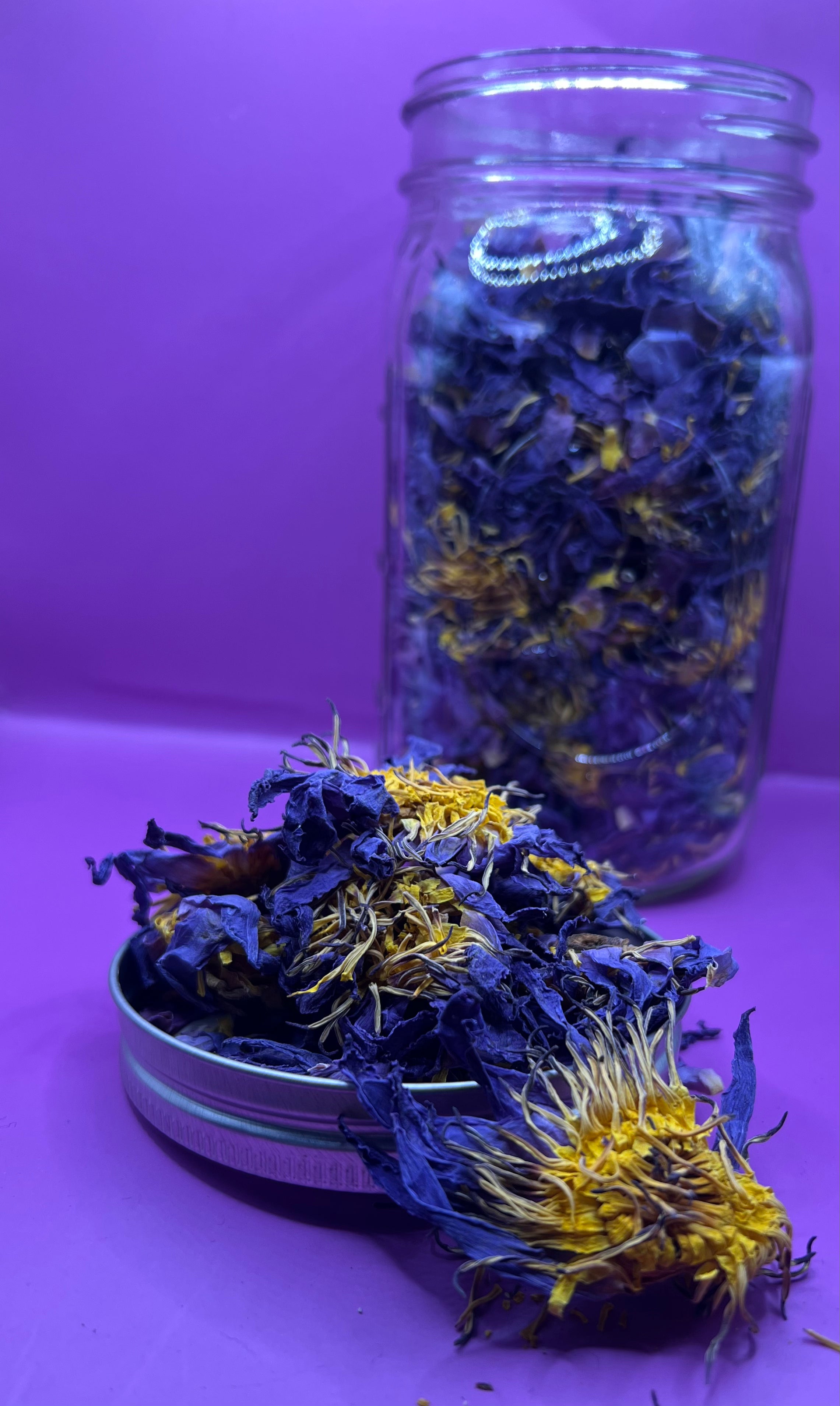 Blue Lotus Broken Flower's