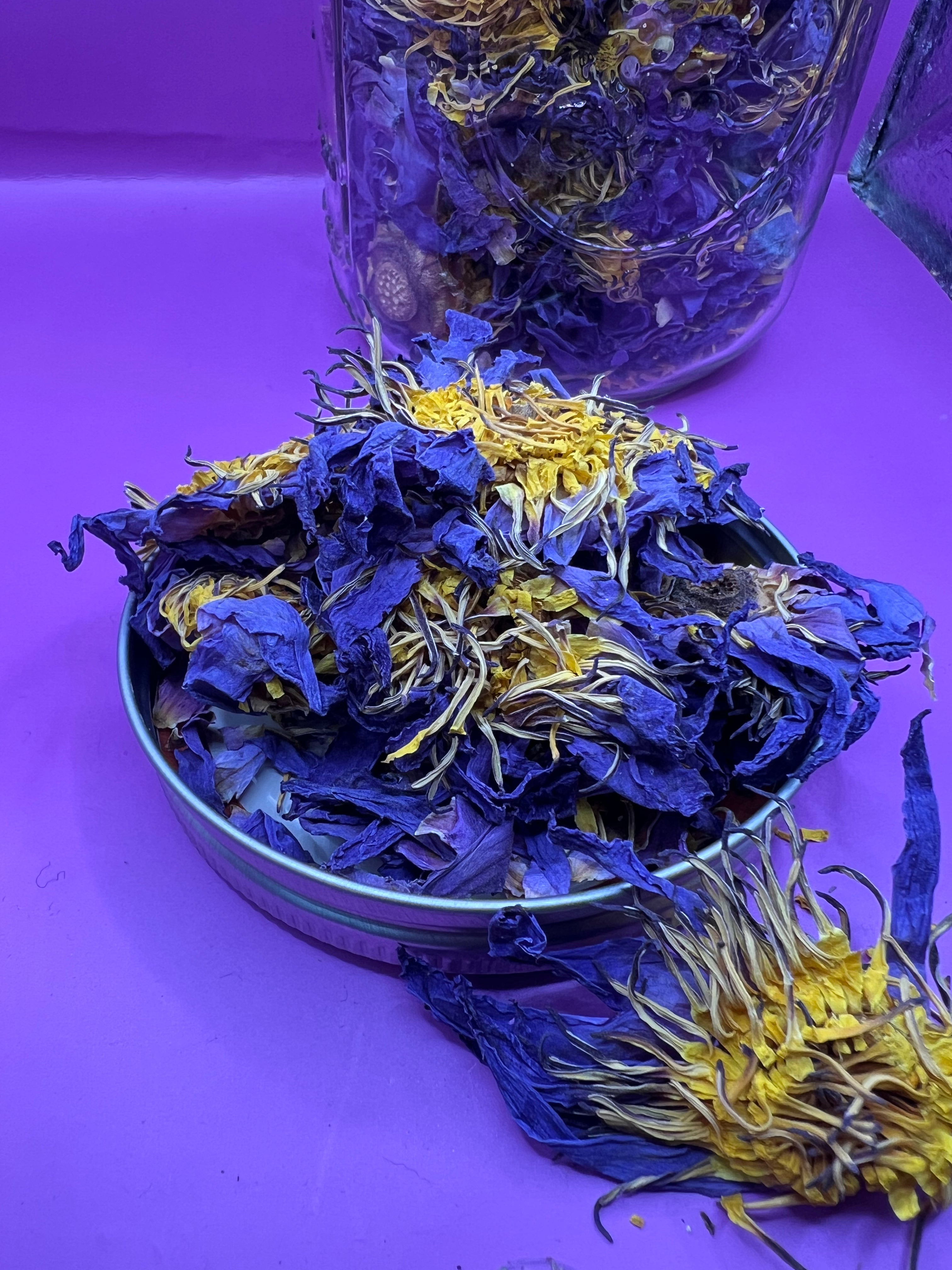 Blue Lotus Broken Flower's